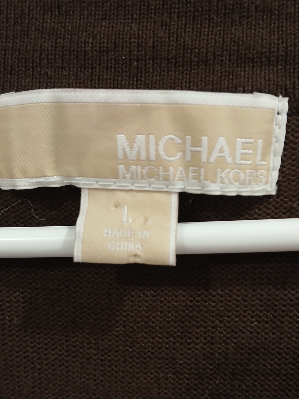 Michael Kors Brown Knit Sweater - Brown